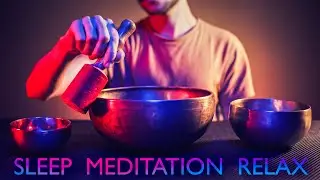 Relaxing Session with 3 Singing Bowls 😴ASMR / SLEEP / MEDITATION