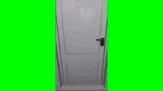 DOOR 🚪 OPENING CLOSING green screen | ALL IN-SERIES.