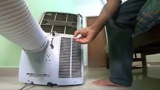 BLUESTAR PORTABLE AC MAINTENANCE AIR FILTER CLEANING | BEST IN INDIA