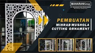 Mihrab Mushola Minimalis | Sketsel Mushola Cutting Ornamen