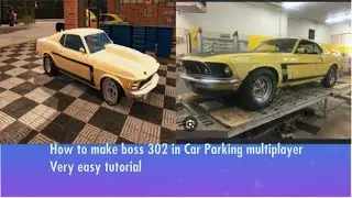 Design tutorial boss 302 Mustang cpm