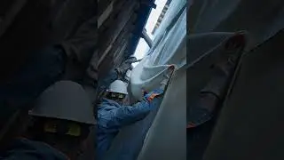 Строительство по-умному. Хотите так же? #промышленныеполы #гидроизоляция