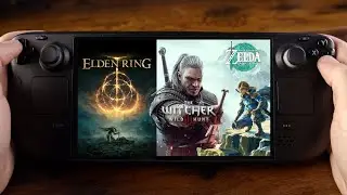 Steam Deck: 5 Games Tested! bonus YUZU ToTK test