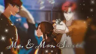 [AMV/MMV] Mr. & Mrs. Smith || Белая кровь || HBD Gloire