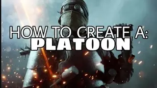 How To CREATE, JOIN , and /or  SEARCH for a Platoon (*SPRING UPDATE *) S.S.S Video