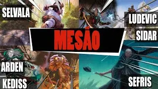 Mesão:  Ludevic e Sidar X Selvala X Sefris X Kediss e Arden