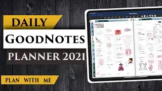 Digital Plan With Me June 2021 | GoodNotes Daily Hobo Planner