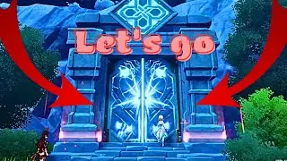 We go to the temple with Amber | Part 1 | (Genshin Impact)