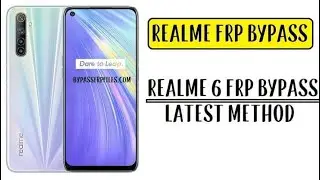 Realme 6 FRP Bypass Android  2022 RMX 2001 Google Account Bypass Without pc @mizanmobilerepair