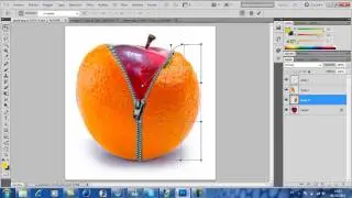 Photoshop CS5:Crear una fotomanipulacion de una manzana