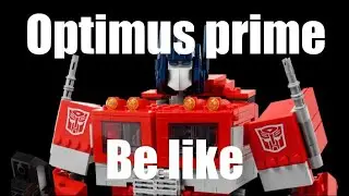 They turned Optimus prime into Lego