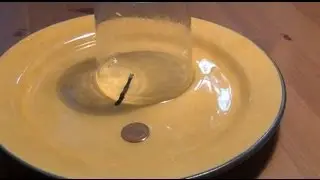 Game with a coin and water