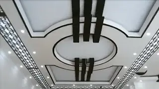 model plafond platre moderne - ديكورات جبس أسقف صالات وغرف جديدة