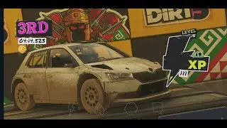 racing on dirt 5 on Xbox One Series x