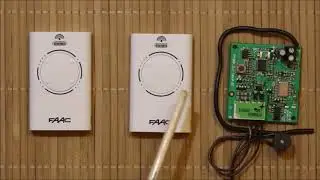 Программирование пультов Faac XT2 868МГц