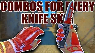 GLOVE COMBOS FOR EVERY KNIFE SKIN (Part 1) ★ CS:GO Showcase