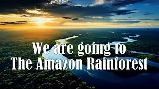We are going to the Amazonian Rainforest