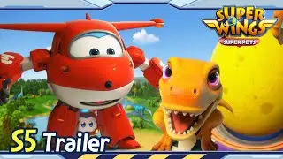 [Superwings5 Trailer] EP35 Jurassic Journey Part1 | Trailer | New Episodes