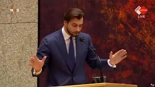Reactie Thierry Baudet (FvD) op aftreden Halbe Zijlstra (VVD) #Halbewaserbij