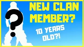 OUR NEW CLAN MEMBER? *STILL ACCEPTING PLAYERS ON ANY DEVICE!*