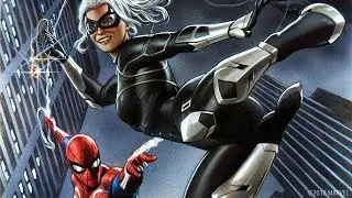 Marvel's SpiderMan - Ограбление с Чёрной Кошкой - полное прохождение