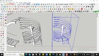 Sketchup Tutorial | how to CREATE STAIRE 