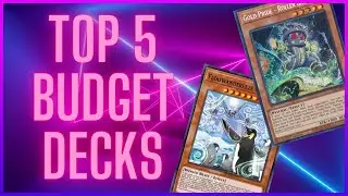 TOP 5 BUDGET Yu-Gi-Oh! DECKS OF June 2023!