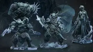 3dartdigital Patreon - The Chernocryons - December Release (STL's for-RPG, Board & Tabletop Games)