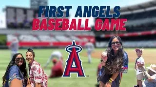 First Angels Baseball Game with @HeyoLeah Got WAY Too Chaotic | I caught a ball!