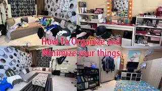 Minimalist (how to Organize and minimize things)