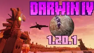 Planeta Alienigena! - Darwin IV Mod 1.20.1 - Mod Review