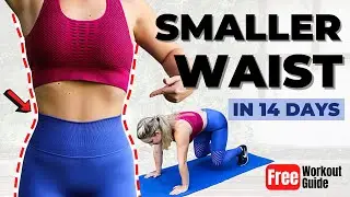 SMALLER WAIST and LOSE BELLY FAT in 14 Days 🔥 | Low Impact Home Workout