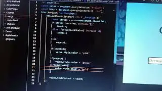 Interactive Counter App with JavaScript | Beginner Project Tutorial 🚀