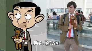 Mr. Bean: The Animated Series Characters in Real Life