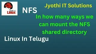 In how many ways we can mount the NFS shared directory //NFS Mount