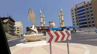 Dolphin Roundabout at Dibba Fujairah 03.09.2017