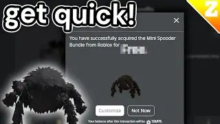 How To GET The NEW SMALLEST BUNDLE TRICK in Roblox! QUICK!