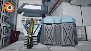 Sci-fi assets for a game jam made in a week