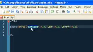Intro into PHP - 8  - Associative Array