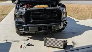 2015+ F150 2.7 And 3.5 Ecoboost Aftermarket(CVF TITAN) Intercooler Install