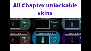 Piggy The Result of Isolation: All chapter skins