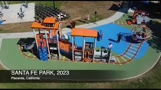 New Santa Fe Park Playground 4K 🚂