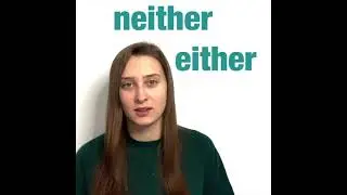 either / neither [meaning/examples]