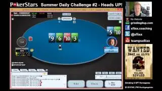 PokerStars Summer Daily Challenge #2 - 2 Heads Up SNGs