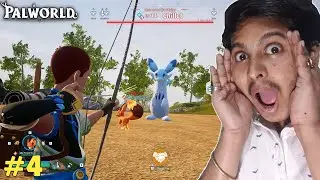 FIRST BOSS BATTLE 😨 | PALWORLD GAMEPLAY #4