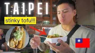 Trying Taiwanese Street Food in Taipei (ShaLun & Shilin night market)