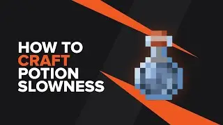 How to make a Splash Potion of Slowness in Minecraft