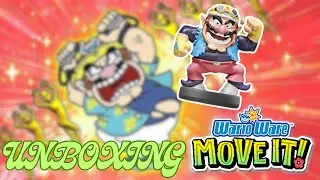 WarioWare Move It Unboxing + Super Smash Bros Wario amiibo!