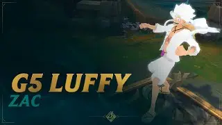 Gear 5 Luffy Zac 👒☠️​ ​​​| RuneForge—LoL Custom Skins