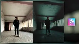 Cinematic Horror Effect PicsArt 😳 | PicsArt Photo Editing :- AF EDIT